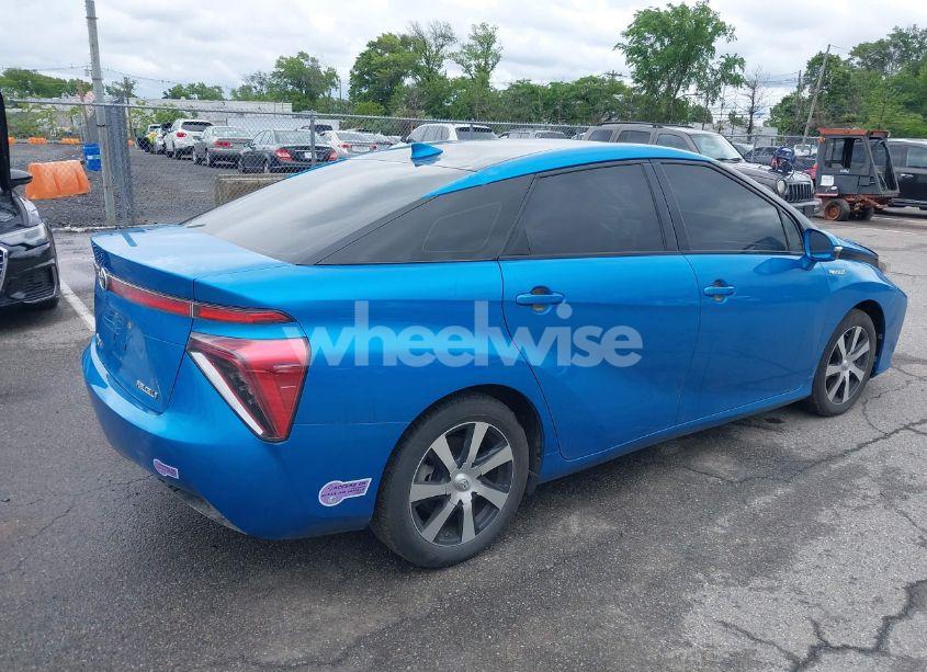 Photo 4 of 2019 Toyota Mirai (VIN JTDBVRBD0KA005792)
