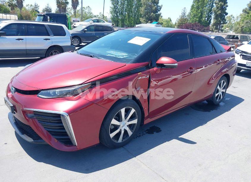 Photo 2 of 2017 Toyota Mirai (VIN JTDBVRBD9HA001989)