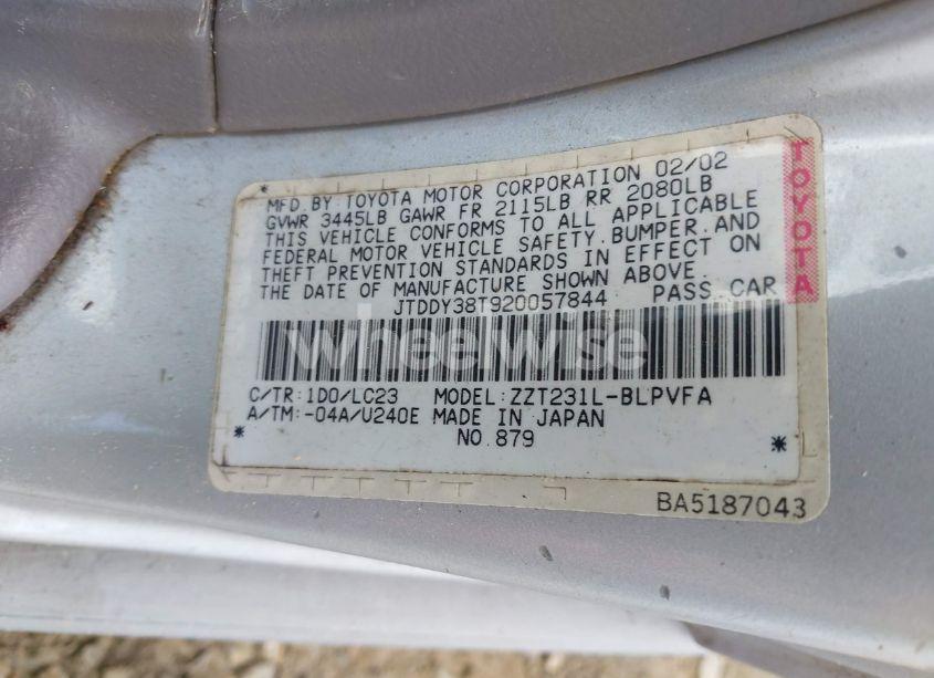 Photo 9 of 2002 Toyota Celica GTS (VIN JTDDY38T920057844)