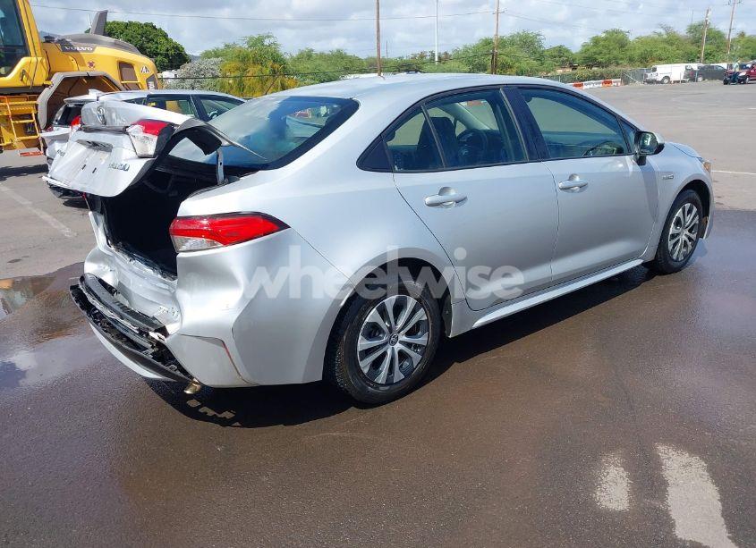 Photo 4 of 2021 Toyota Corolla HYBRID LE (VIN JTDEAMDE0MJ025075)