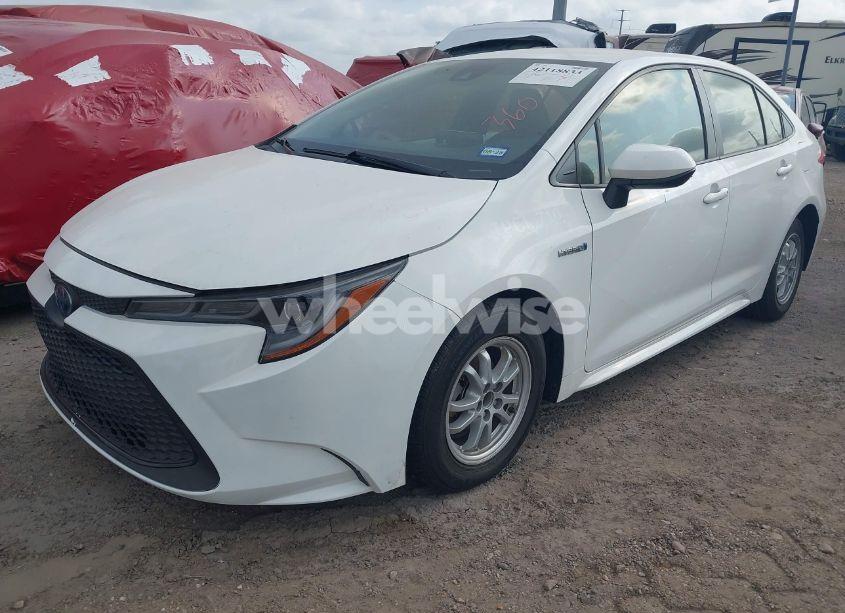 Photo 6 of 2021 Toyota Corolla HYBRID LE (VIN JTDEAMDE0MJ033399)