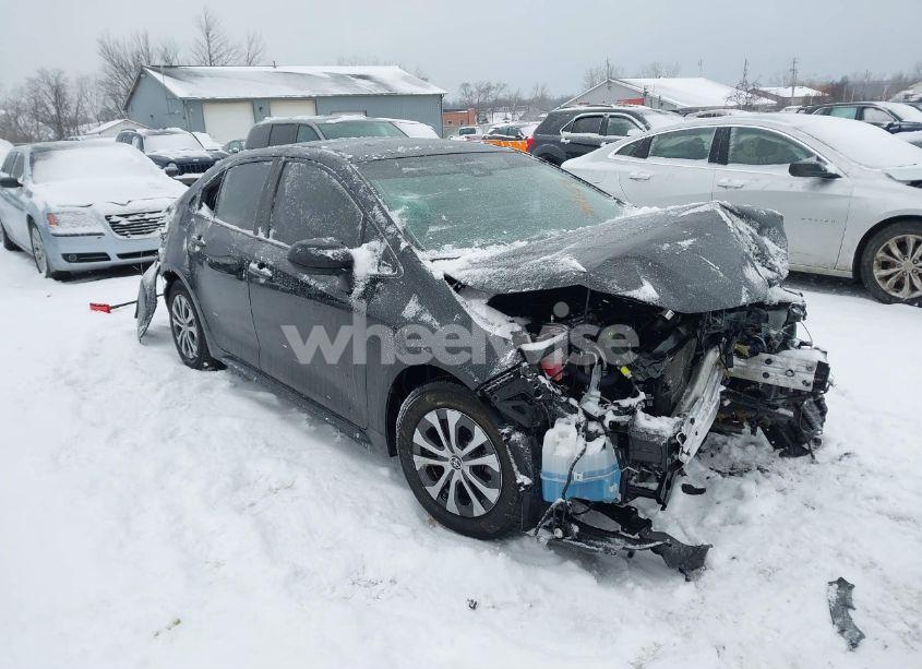 2022 Toyota Corolla HYBRID LE (VIN JTDEAMDE1NJ049659) main photo