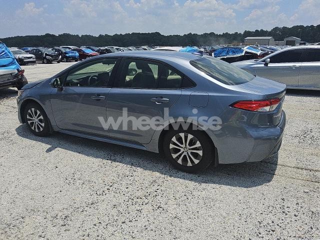 2022 TOYOTA COROLLA LE (VIN JTDEAMDE1NJ059723) main photo