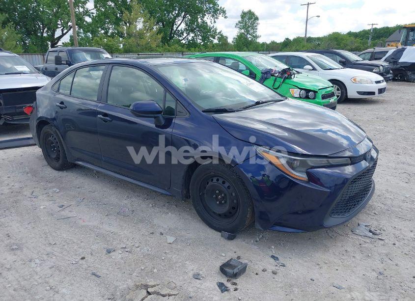 2022 Toyota Corolla HYBRID LE (VIN JTDEAMDE2NJ048374) main photo