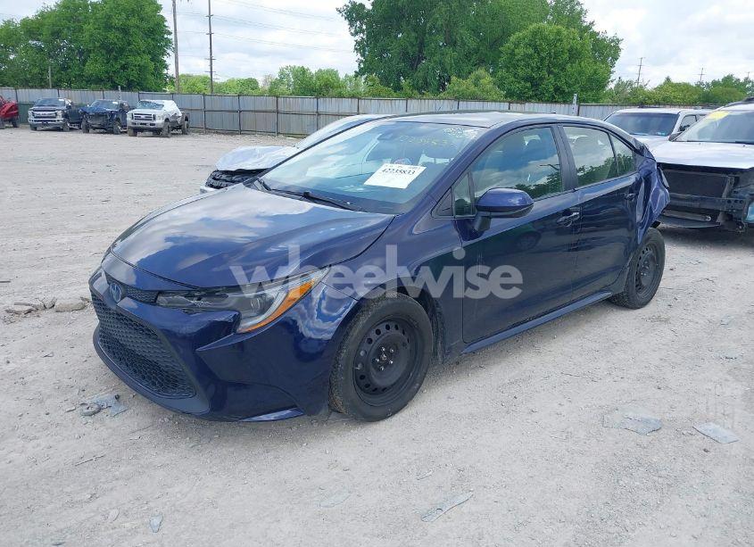 Photo 2 of 2022 Toyota Corolla HYBRID LE (VIN JTDEAMDE2NJ048374)