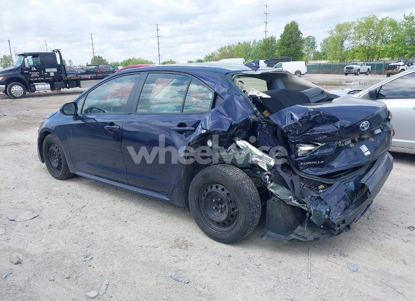 Photo 3 of 2022 Toyota Corolla HYBRID LE (VIN JTDEAMDE2NJ048374)