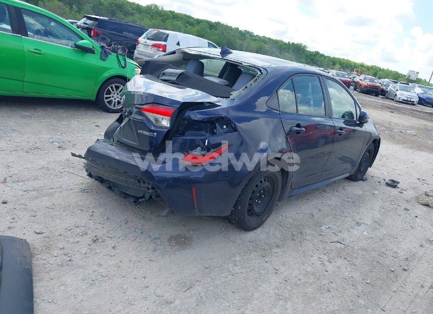 Photo 4 of 2022 Toyota Corolla HYBRID LE (VIN JTDEAMDE2NJ048374)