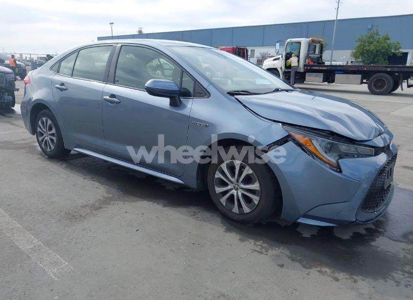 2021 Toyota Corolla HYBRID LE (VIN JTDEAMDE6MJ027753) main photo