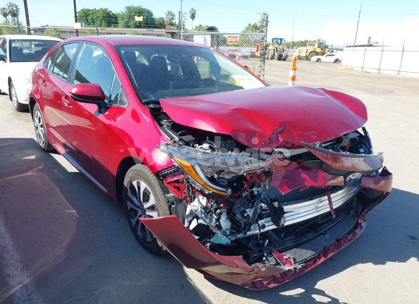 2022 Toyota Corolla HYBRID LE (VIN JTDEAMDE6NJ057045) main photo