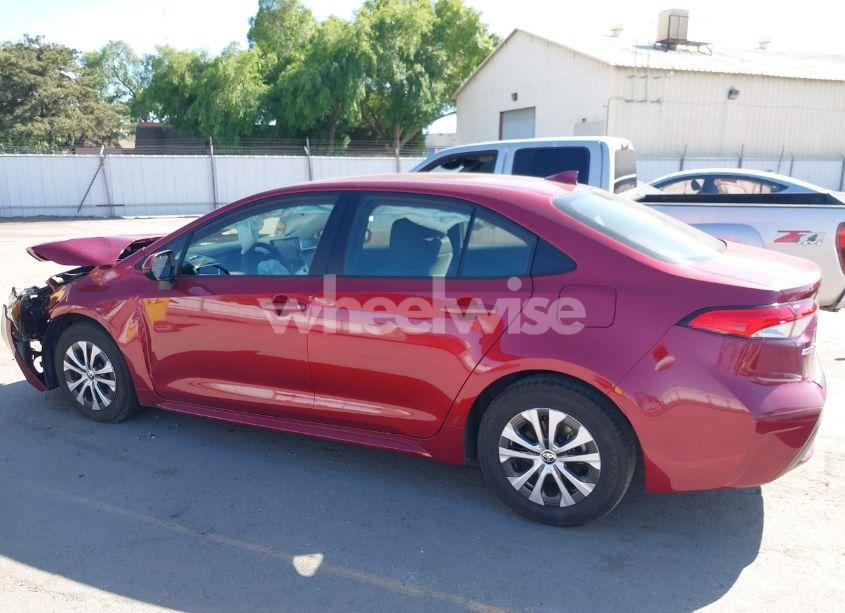 Photo 14 of 2022 Toyota Corolla HYBRID LE (VIN JTDEAMDE6NJ057045)