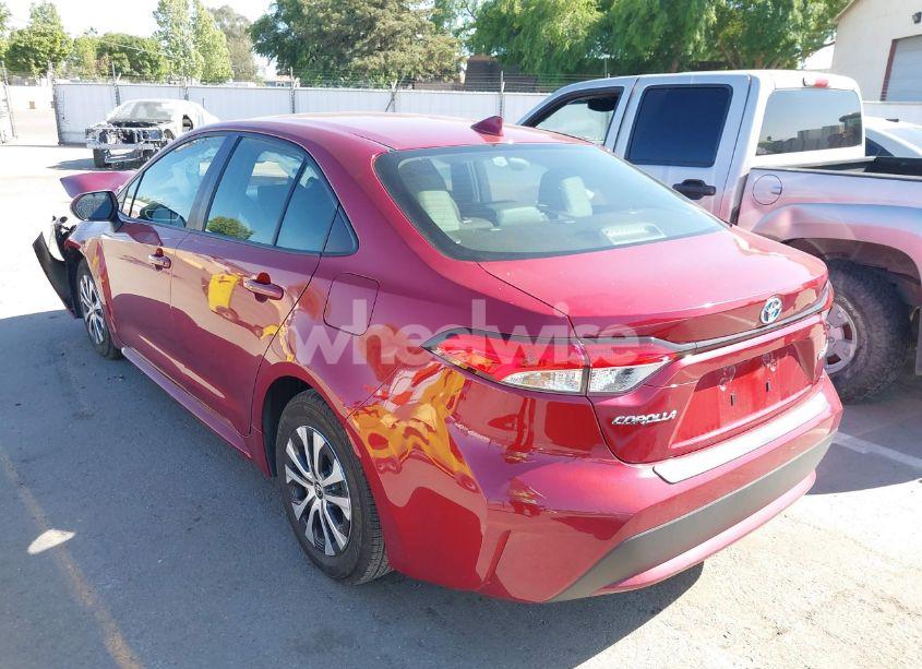 Photo 3 of 2022 Toyota Corolla HYBRID LE (VIN JTDEAMDE6NJ057045)