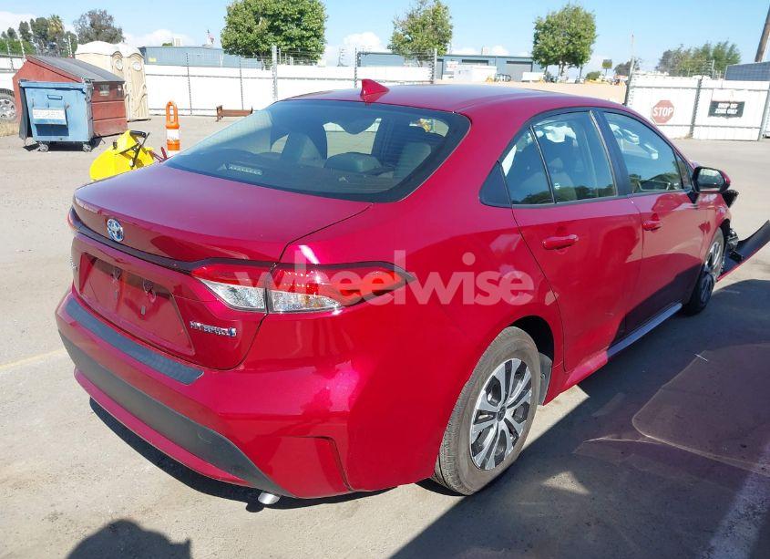 Photo 4 of 2022 Toyota Corolla HYBRID LE (VIN JTDEAMDE6NJ057045)