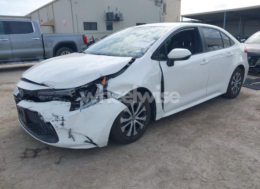 Photo 2 of 2022 Toyota Corolla HYBRID LE (VIN JTDEAMDE8NJ037587)