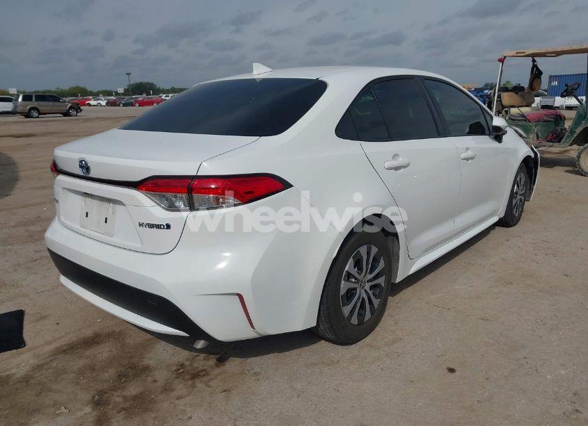 Photo 4 of 2022 Toyota Corolla HYBRID LE (VIN JTDEAMDE8NJ037587)