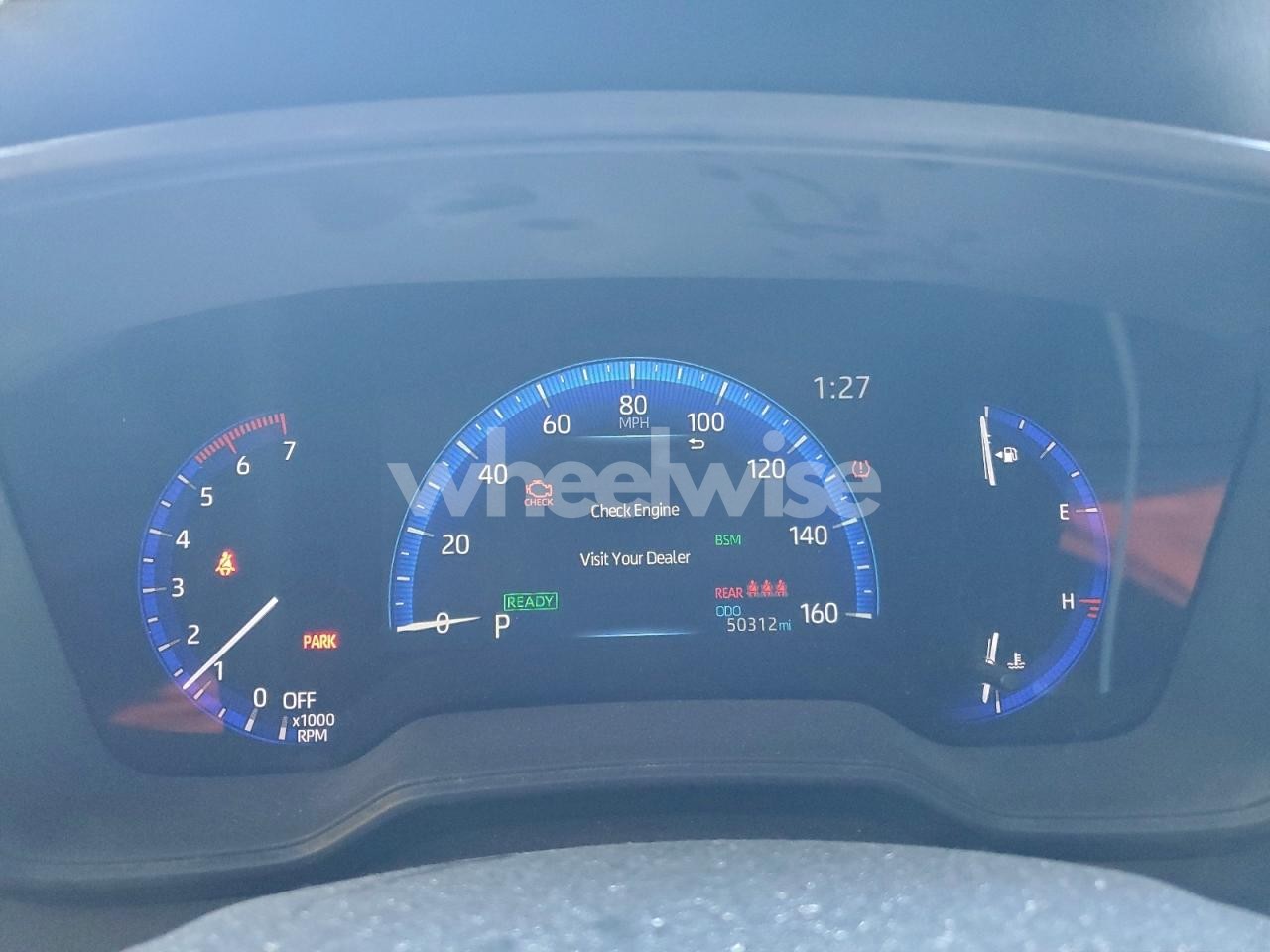 Photo 9 of 2021 TOYOTA COROLLA LE (VIN JTDEAMDE9MJ002457)