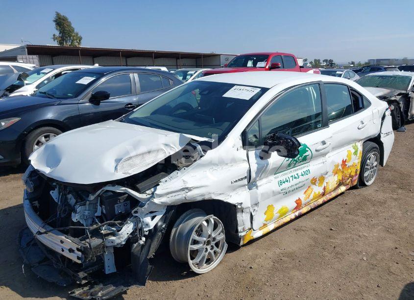 Photo 6 of 2021 Toyota Corolla HYBRID LE (VIN JTDEAMDEXMJ025424)