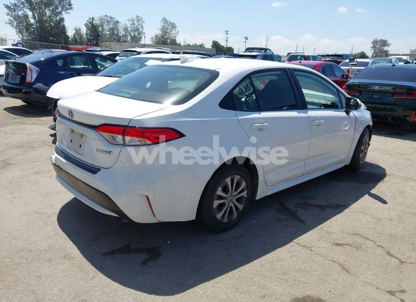 Photo 4 of 2022 Toyota Corolla HYBRID LE (VIN JTDEAMDEXNJ052897)