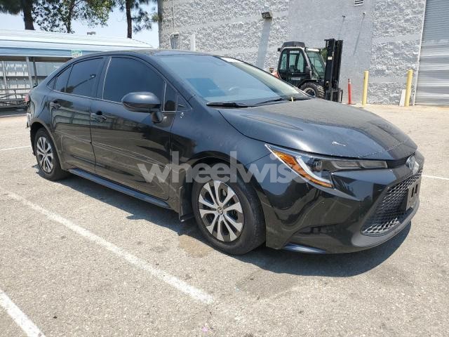 2022 TOYOTA COROLLA LE (VIN JTDEAMDEXNJ054682) main photo