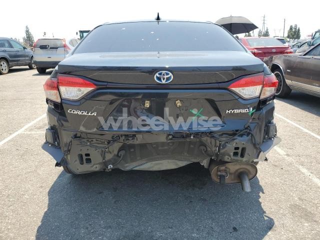 Photo 11 of 2022 TOYOTA COROLLA LE (VIN JTDEAMDEXNJ054682)