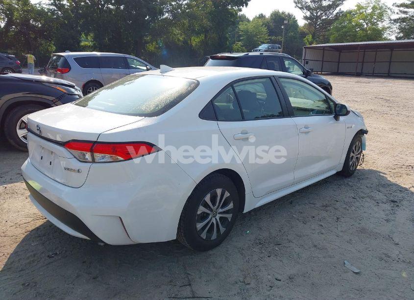Photo 4 of 2020 Toyota Corolla HYBRID LE (VIN JTDEBRBE1LJ028370)