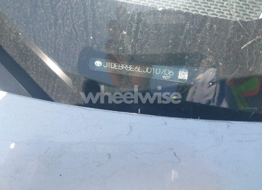 Photo 9 of 2020 Toyota Corolla HYBRID LE (VIN JTDEBRBE6LJ010706)