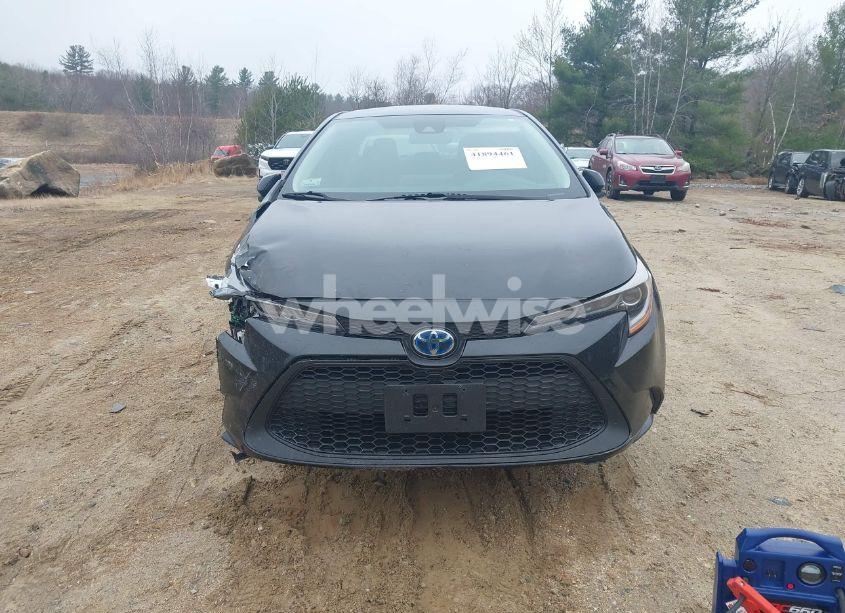 Photo 12 of 2020 Toyota Corolla HYBRID LE (VIN JTDEBRBEXLJ005153)