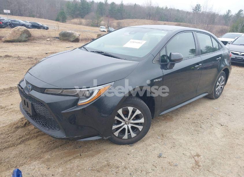 Photo 2 of 2020 Toyota Corolla HYBRID LE (VIN JTDEBRBEXLJ005153)