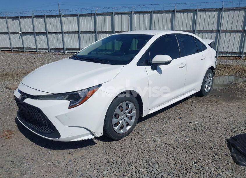 Photo 2 of 2021 Toyota Corolla LE (VIN JTDEPMAE1MJ188126)