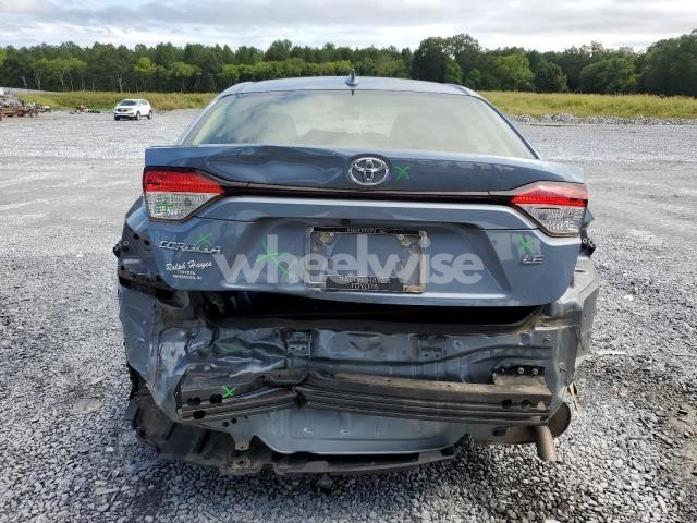 2022 TOYOTA COROLLA LE (VIN JTDEPMAE2N3012434) main photo