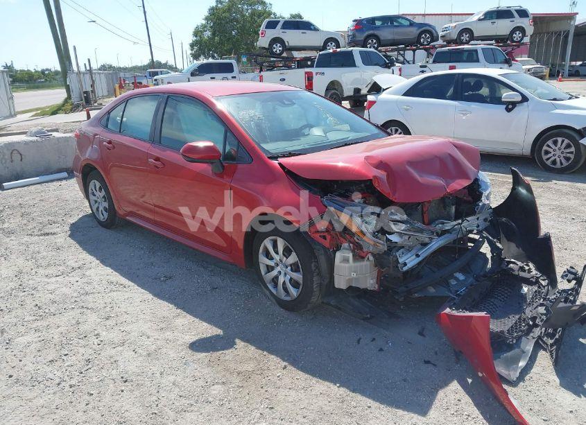 2021 Toyota Corolla LE (VIN JTDEPMAE3MJ176656) main photo