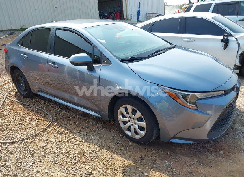 2022 Toyota Corolla LE (VIN JTDEPMAE3NJ202836) main photo