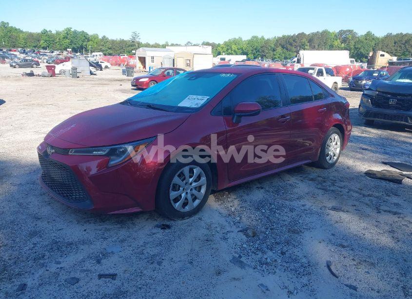 Photo 2 of 2022 Toyota Corolla LE (VIN JTDEPMAE3NJ219183)