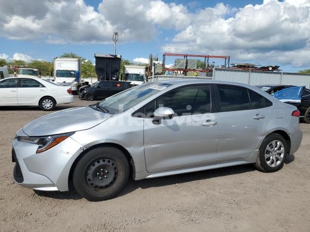 Photo 2 of 2022 TOYOTA COROLLA LE (VIN JTDEPMAE3NJ231768)