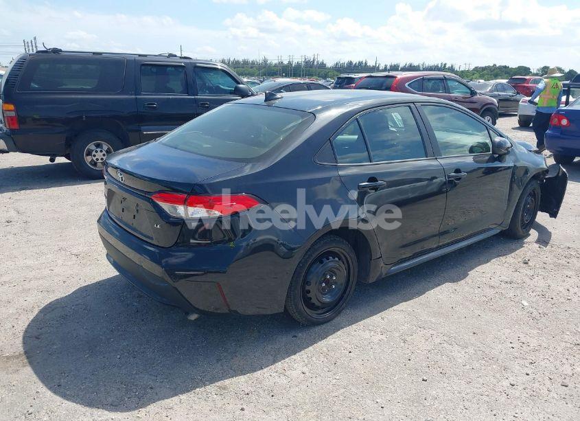 Photo 4 of 2021 Toyota Corolla LE (VIN JTDEPMAE4MJ179744)