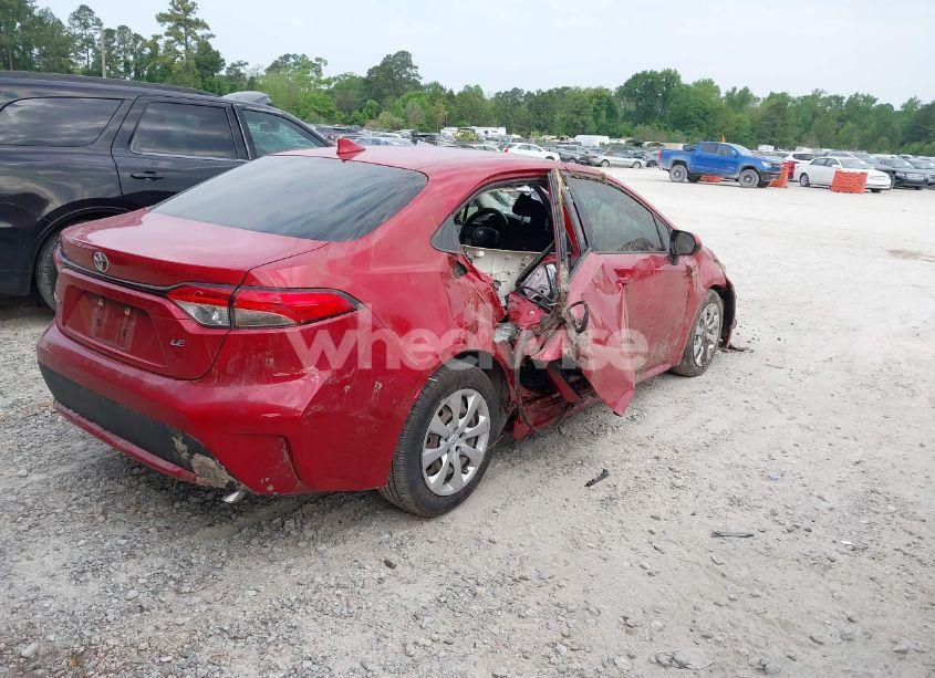 Photo 4 of 2021 Toyota Corolla LE (VIN JTDEPMAE8MJ132880)