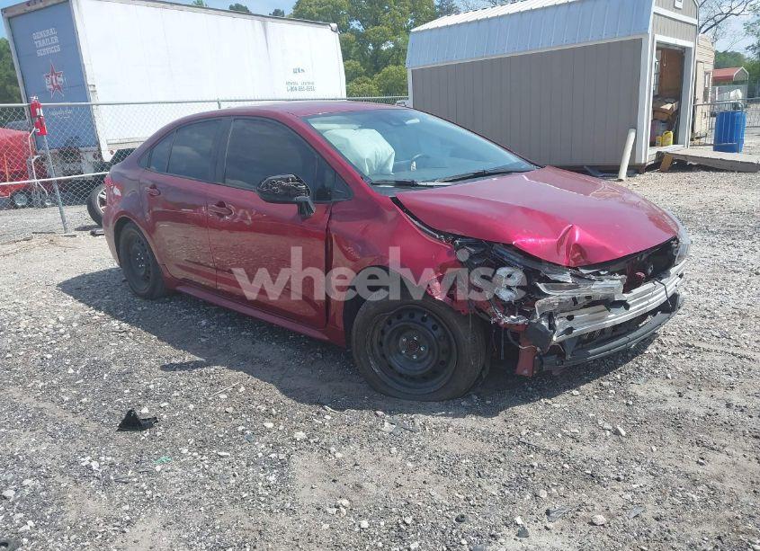 2022 Toyota Corolla LE (VIN JTDEPMAE9NJ191650) main photo