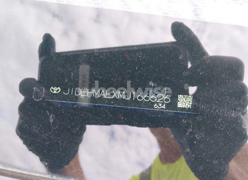 Photo 9 of 2021 Toyota Corolla LE (VIN JTDEPMAEXMJ166626)