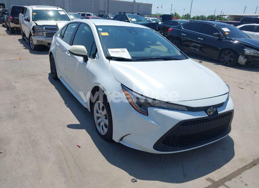 2022 Toyota Corolla LE (VIN JTDEPMAEXN3025383) main photo