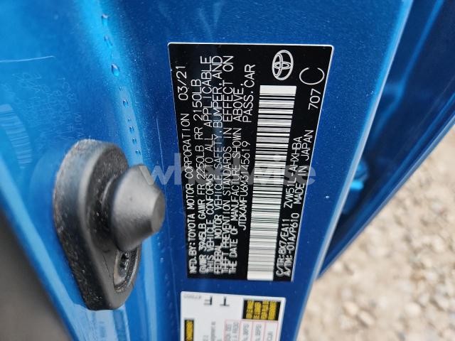 Photo 10 of 2021 TOYOTA PRIUS SPECIAL EDITION (VIN JTDKAMFU6M3145619)