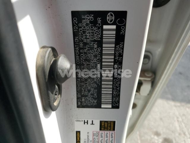 Photo 8 of 2021 TOYOTA PRIUS SPECIAL EDITION (VIN JTDKAMFU9M3139796)