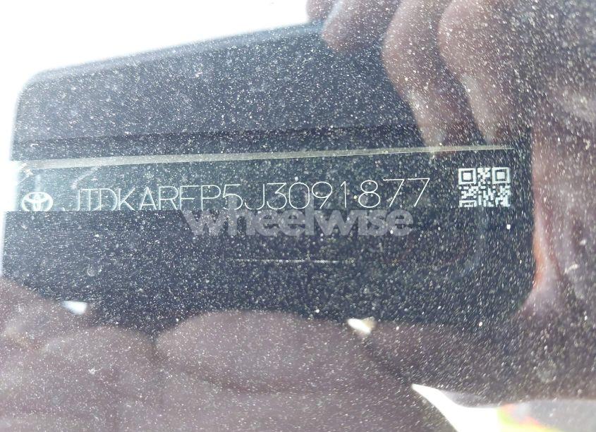 Photo 9 of 2018 Toyota Prius PRIME PREMIUM (VIN JTDKARFP5J3091877)