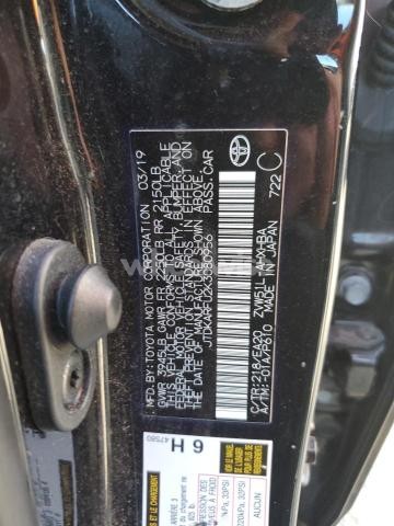 Photo 4 of 2019 TOYOTA PRIUS (VIN JTDKARFU2K3080956)