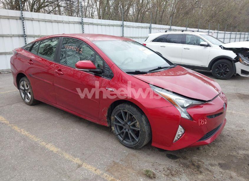 2017 Toyota Prius FOUR TOURING (VIN JTDKARFU4H3542166) main photo