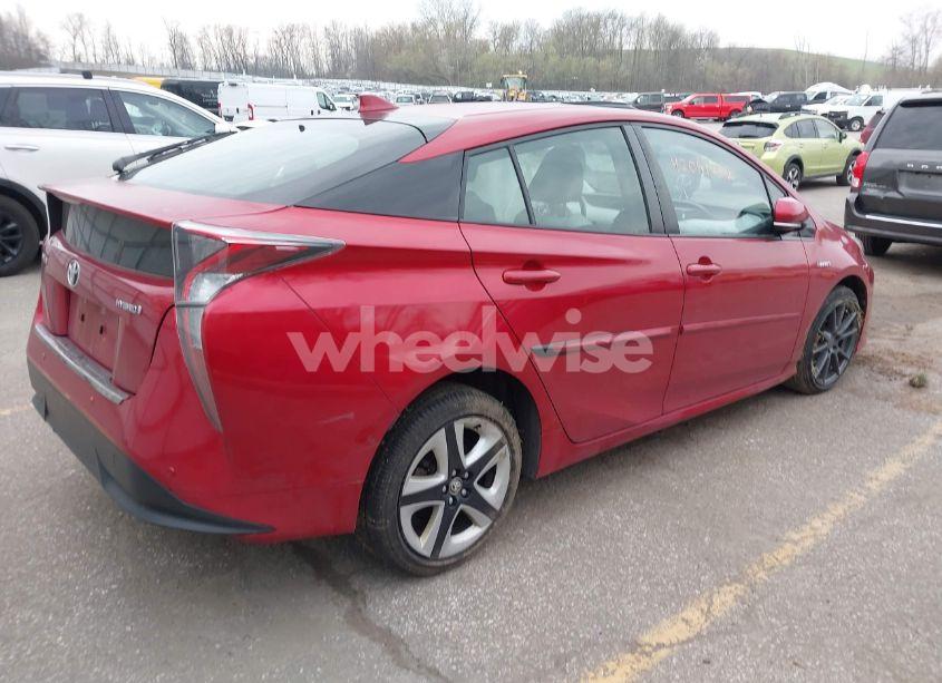 Photo 4 of 2017 Toyota Prius FOUR TOURING (VIN JTDKARFU4H3542166)