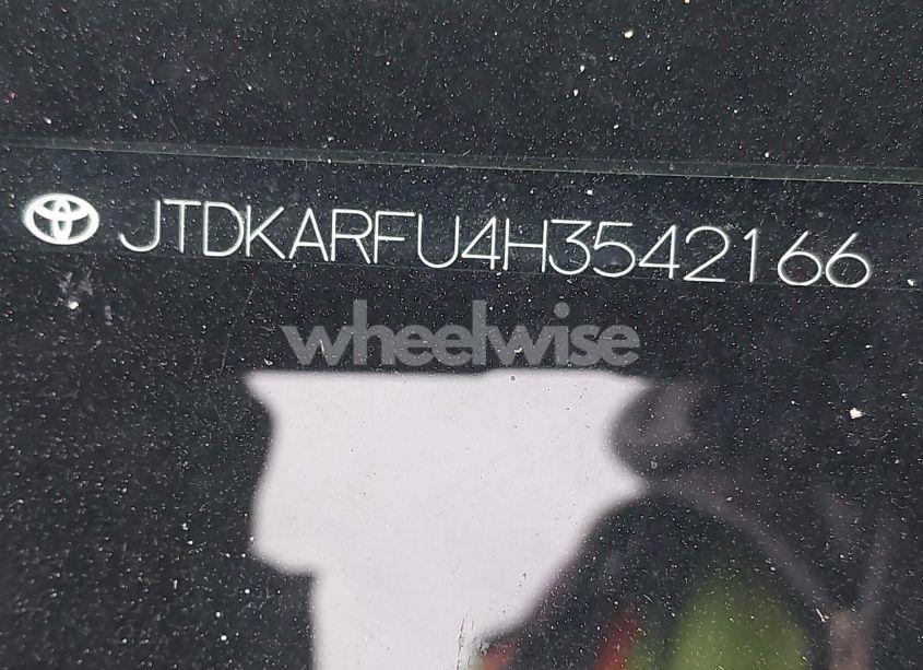 Photo 9 of 2017 Toyota Prius FOUR TOURING (VIN JTDKARFU4H3542166)