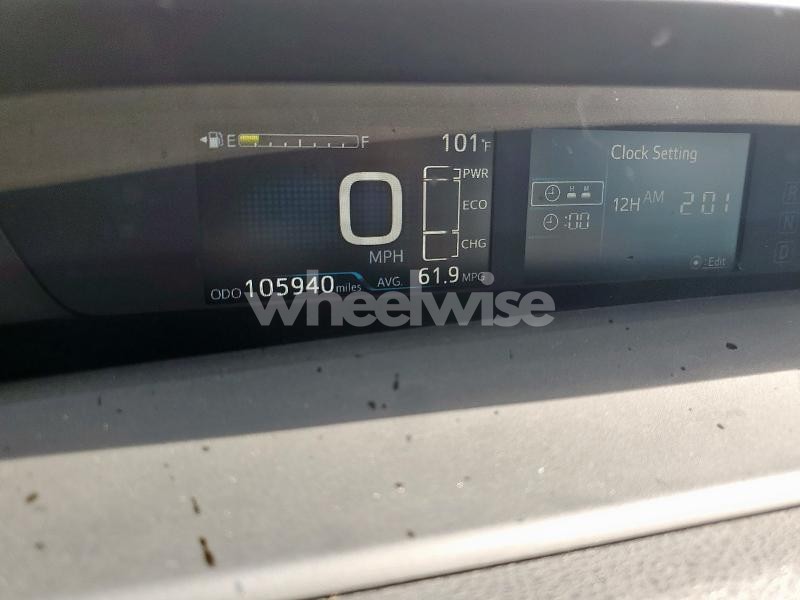 2019 TOYOTA PRIUS (VIN JTDKARFUXK3094684) main photo