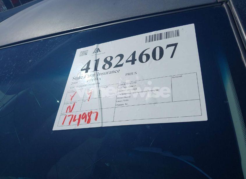 Photo 17 of 2009 Toyota Prius (VIN JTDKB20U093489688)