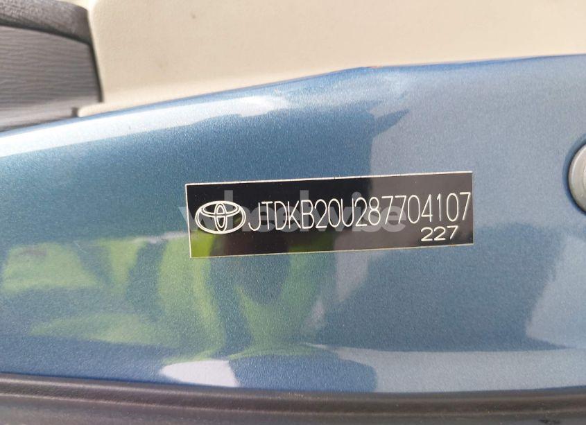 Photo 9 of 2008 Toyota Prius (VIN JTDKB20U287704107)