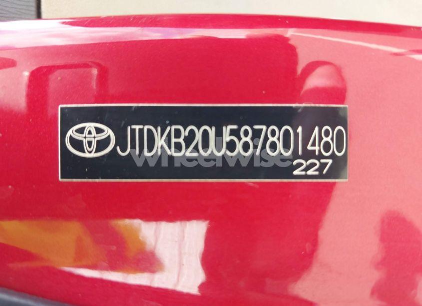 Photo 9 of 2008 Toyota Prius (VIN JTDKB20U587801480)