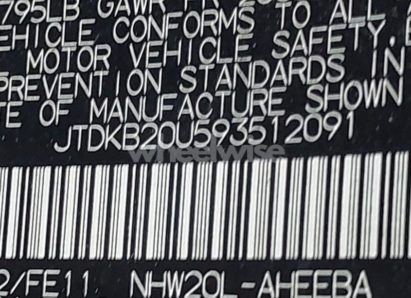 Photo 9 of 2009 Toyota Prius (VIN JTDKB20U593512091)